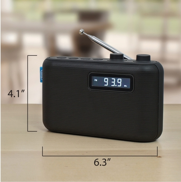 JENSEN SR-50 Portable AM/FM Digital Radio, New in Box - Picture 5 of 8